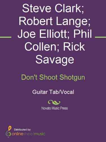 Don T Shoot Shotgun Helen M King