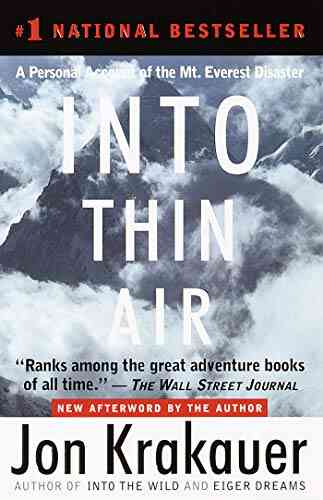 Into Thin Air Jon Krakauer