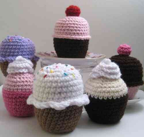 Cupcake Crochet Pattern Amy Gaines
