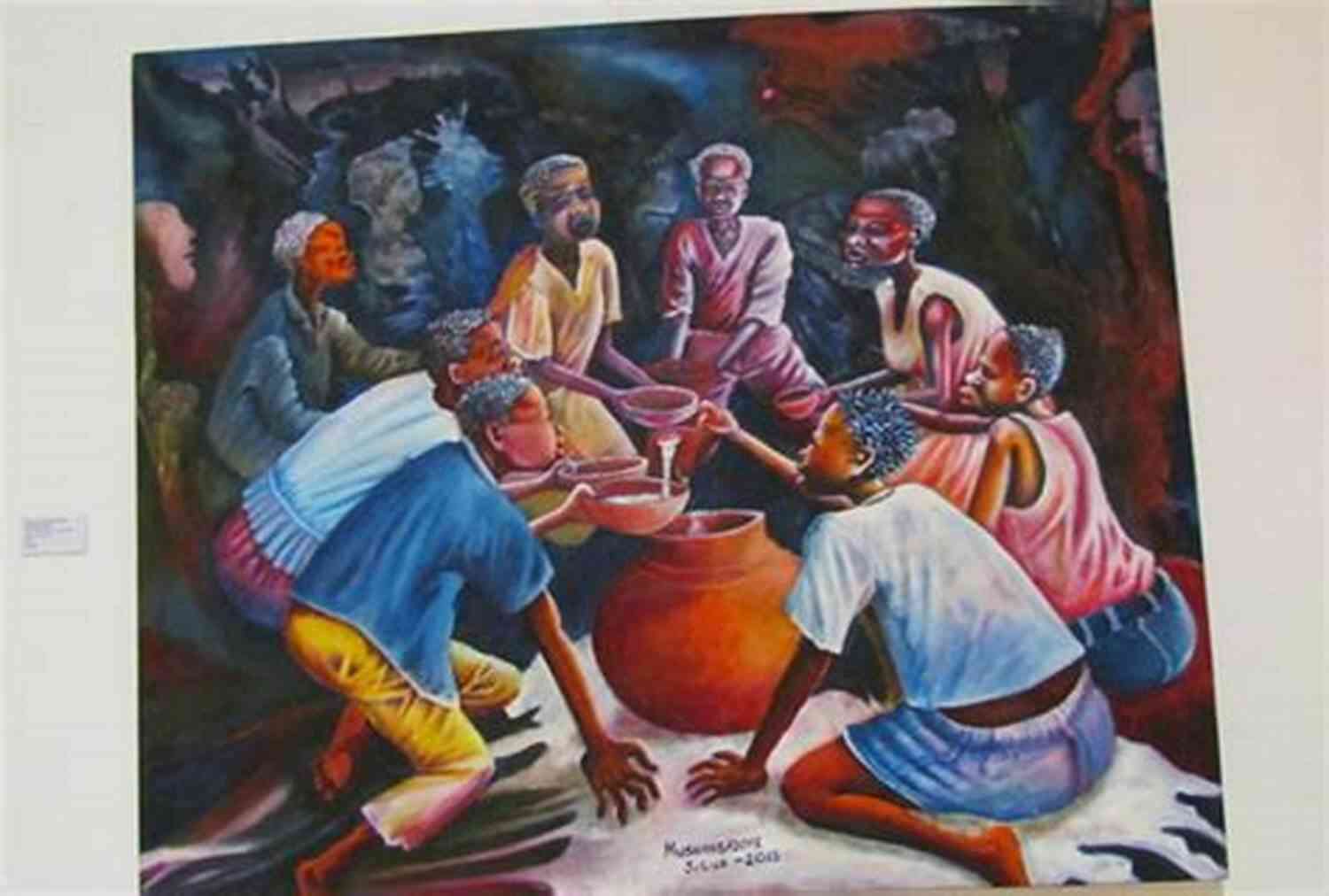 A Young Girl Showcasing Her Immense Artistic Talent Through Stunning Paintings DREAM Nivetha S