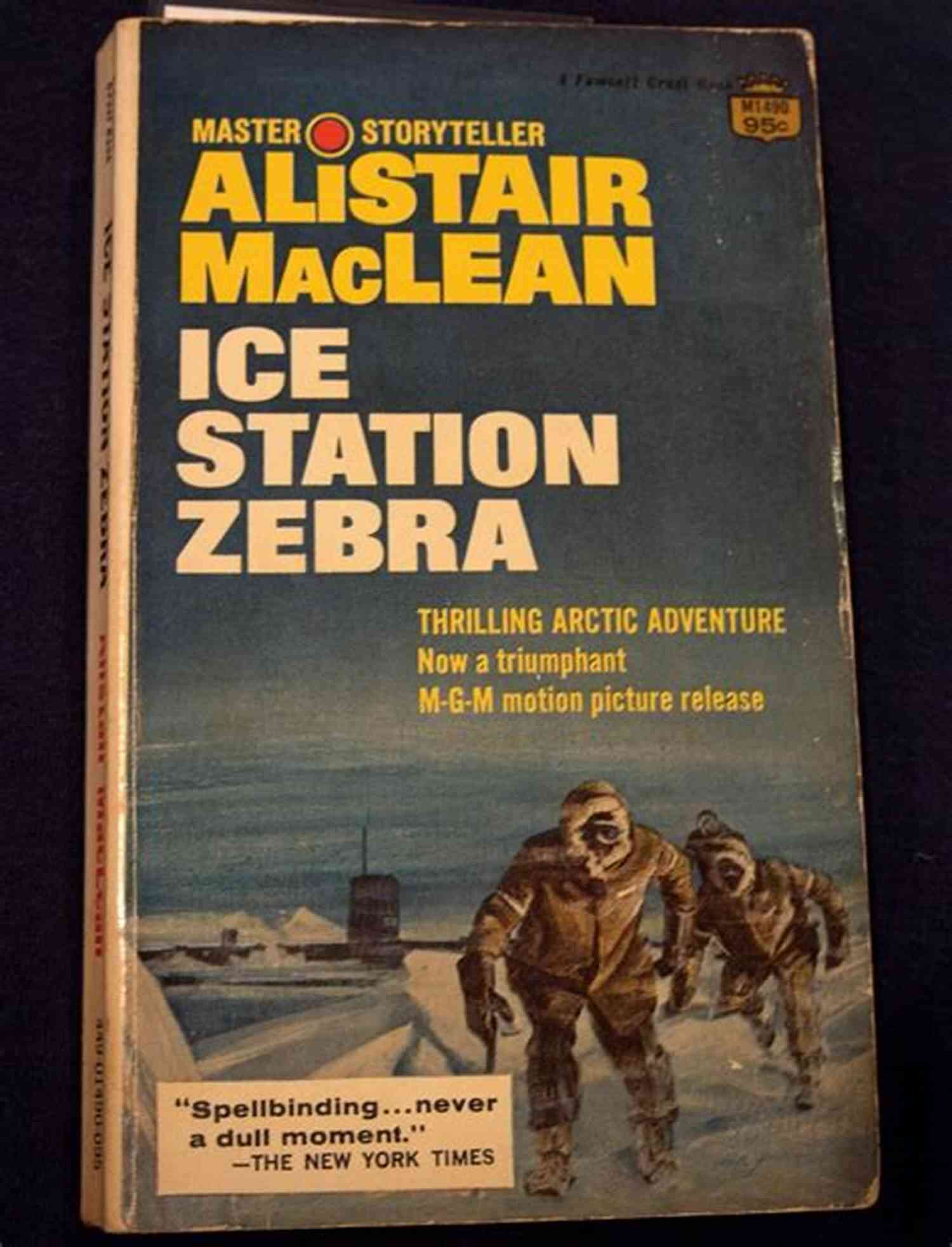 Cover Of Ice Station Zebra By Alistair MacLean Ice Station Zebra Alistair MacLean