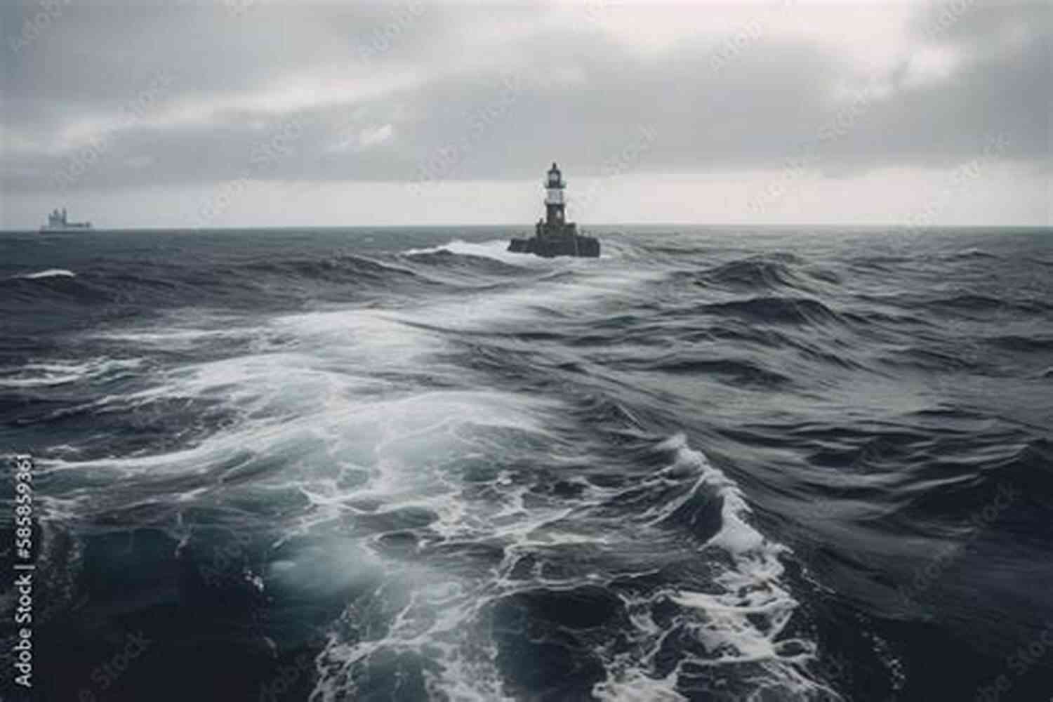 Iconic Lighthouse Guiding Ships Through Treacherous Seas The Beginning Of The Sea Story Of Australia 1901