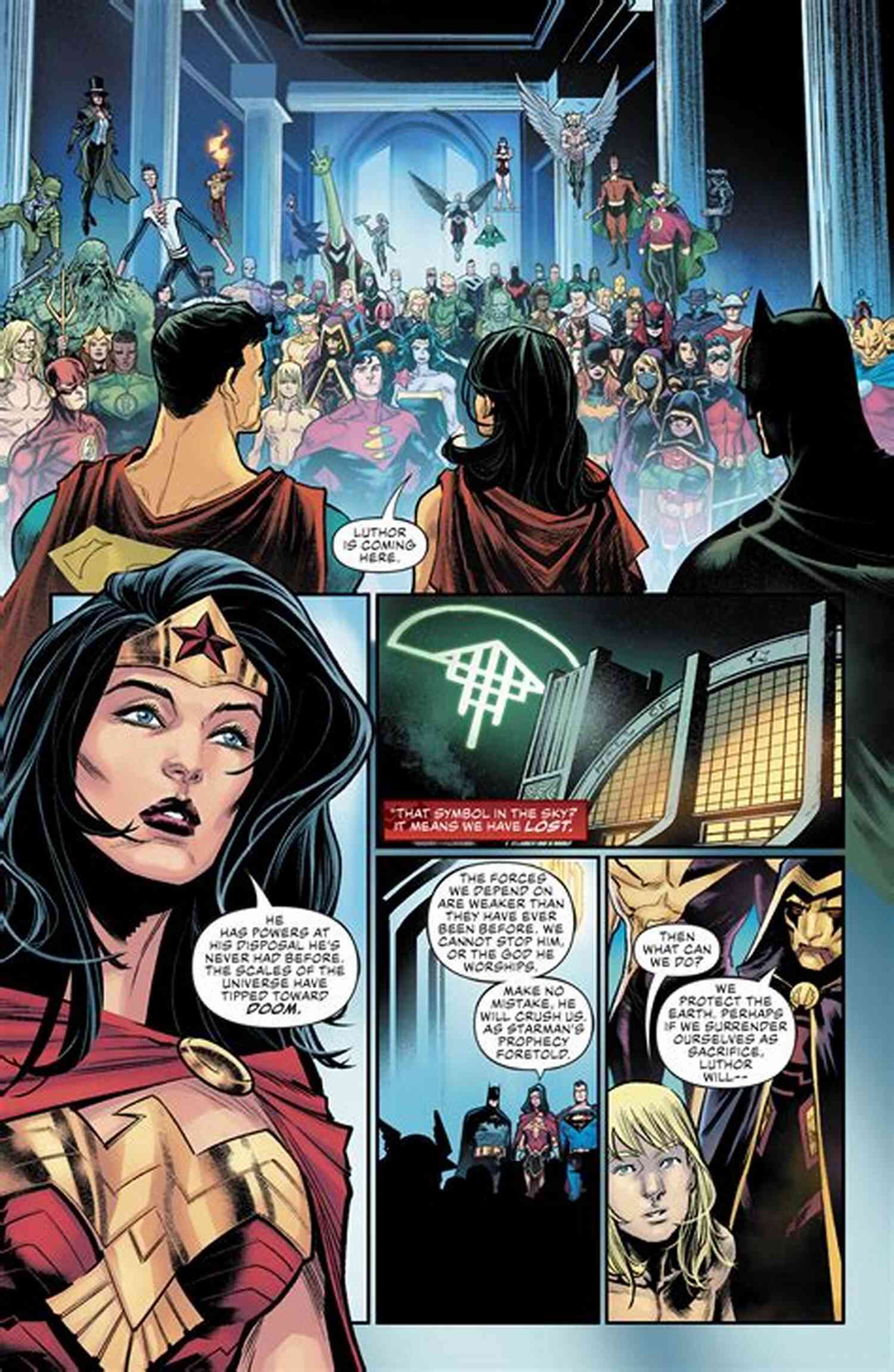 Justice League 2018: The Ultimate Superhero Ensemble Justice League (2018 ) #34 (Justice League (2018 2022))