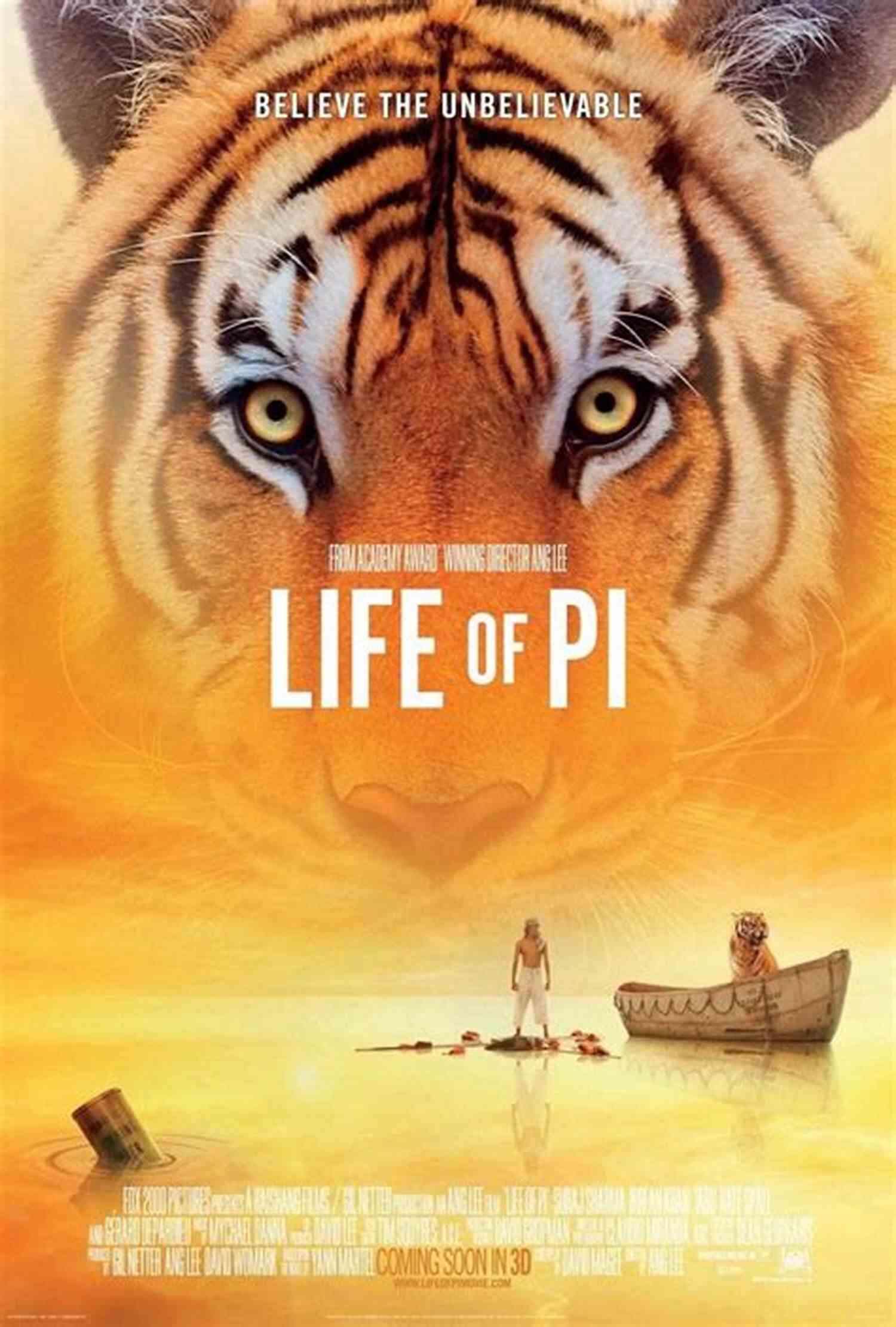 Life Of Pi A Remarkable Tale Of Survival, Faith, And Adventure Life Of Pi Yann Martel