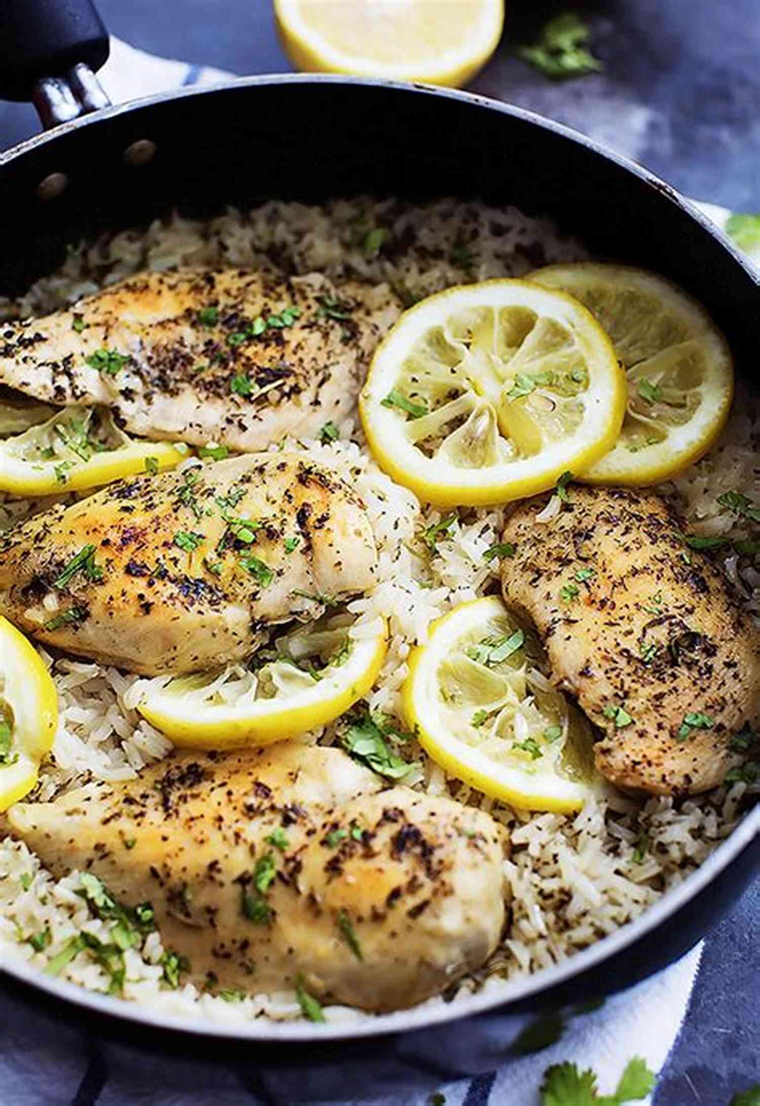 One Pot Lemon Herb Chicken Skinnytaste Air Fryer Dinners: 75 Healthy Recipes For Easy Weeknight Meals: A Cookbook