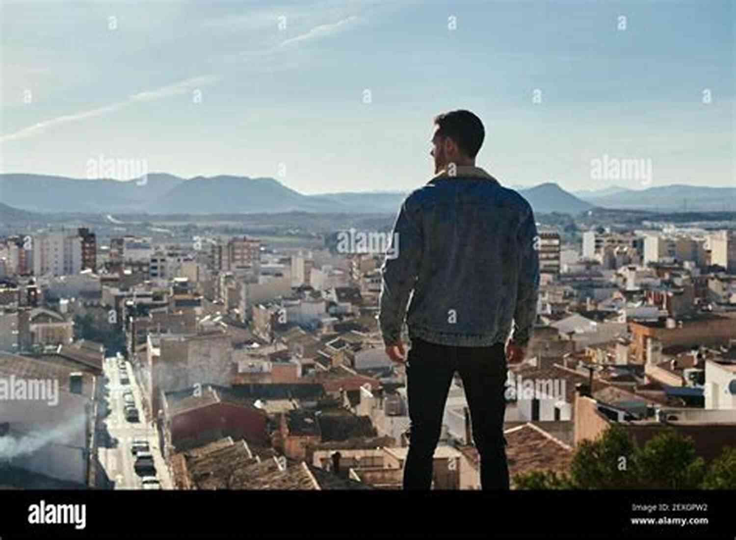 Portrait Of Hit Man Keller On A Rooftop Overlooking The City Hit Man (Keller 1)