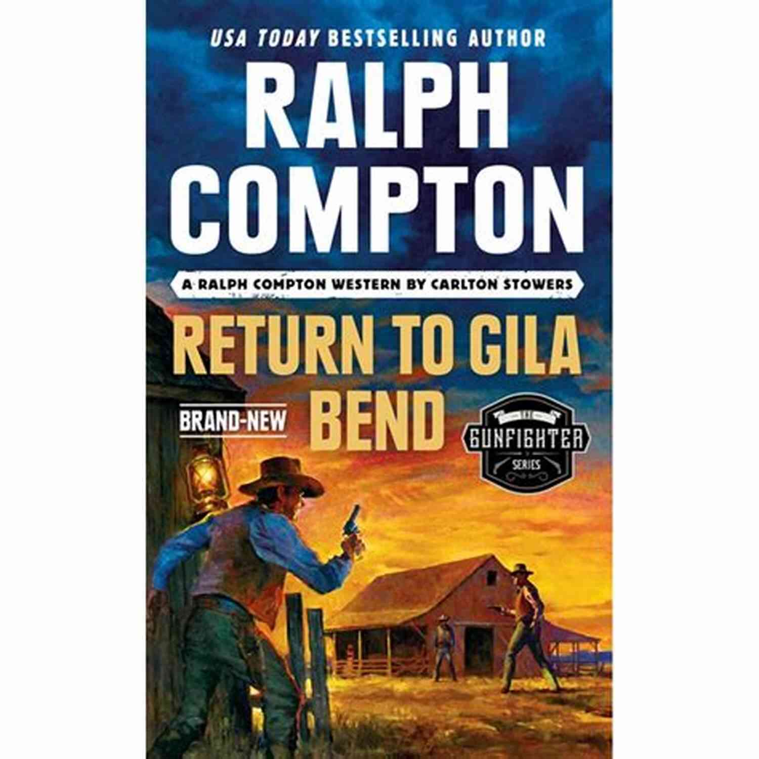 Ralph Compton Blood On The Prairie: The Gunfighter Series Book Cover Ralph Compton Blood On The Prairie (The Gunfighter Series)