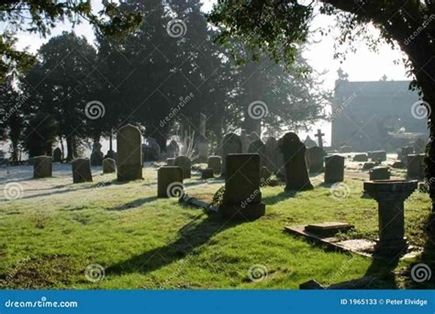 William Dolby Immersed In The Atmosphere Of A Cemetery, Drawing Inspiration For His Compositions Cemetery Music William Dolby