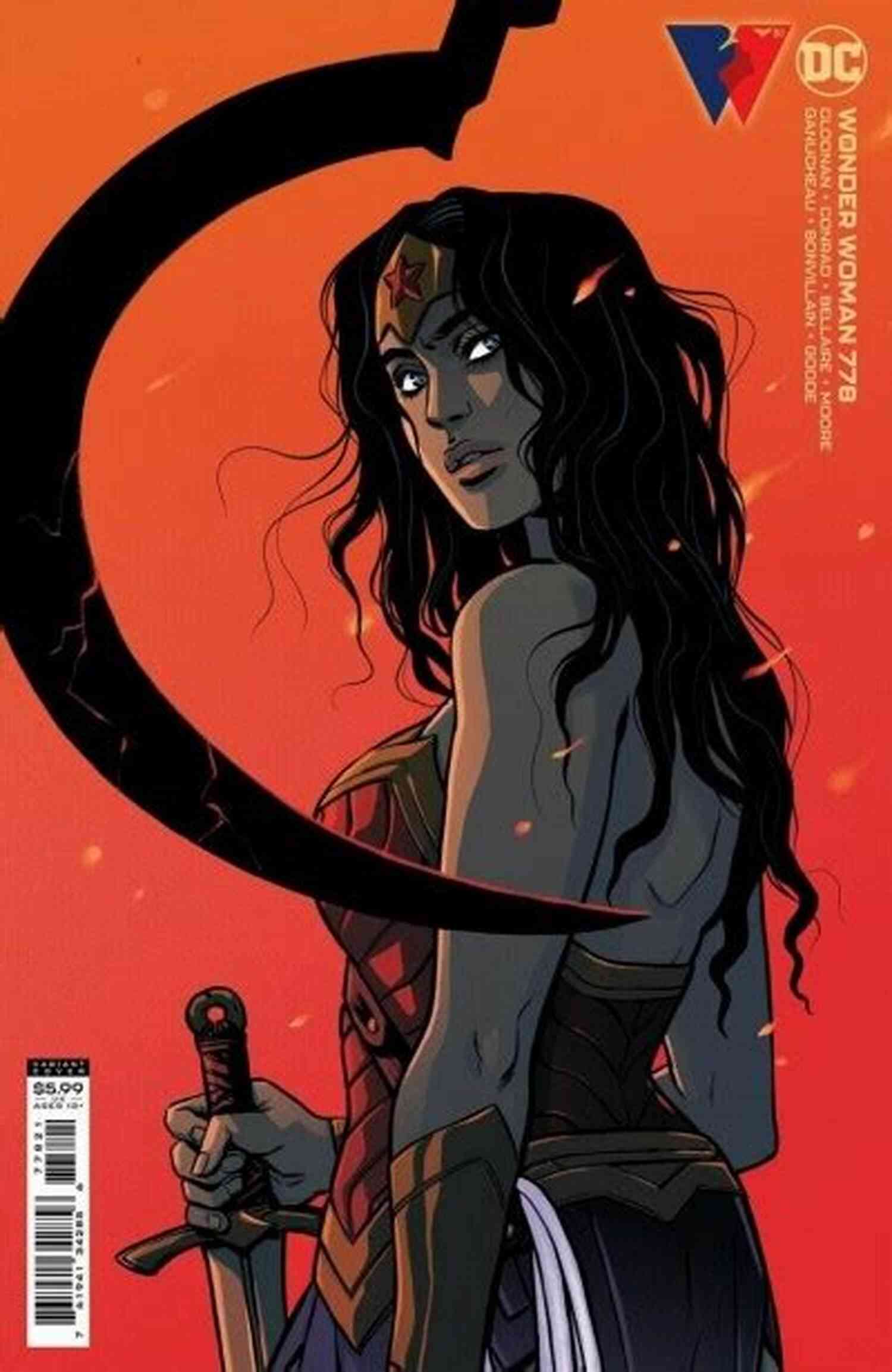 Wonder Woman 2016 787 Becky Cloonan Wonder Woman (2016 ) #787 Becky Cloonan