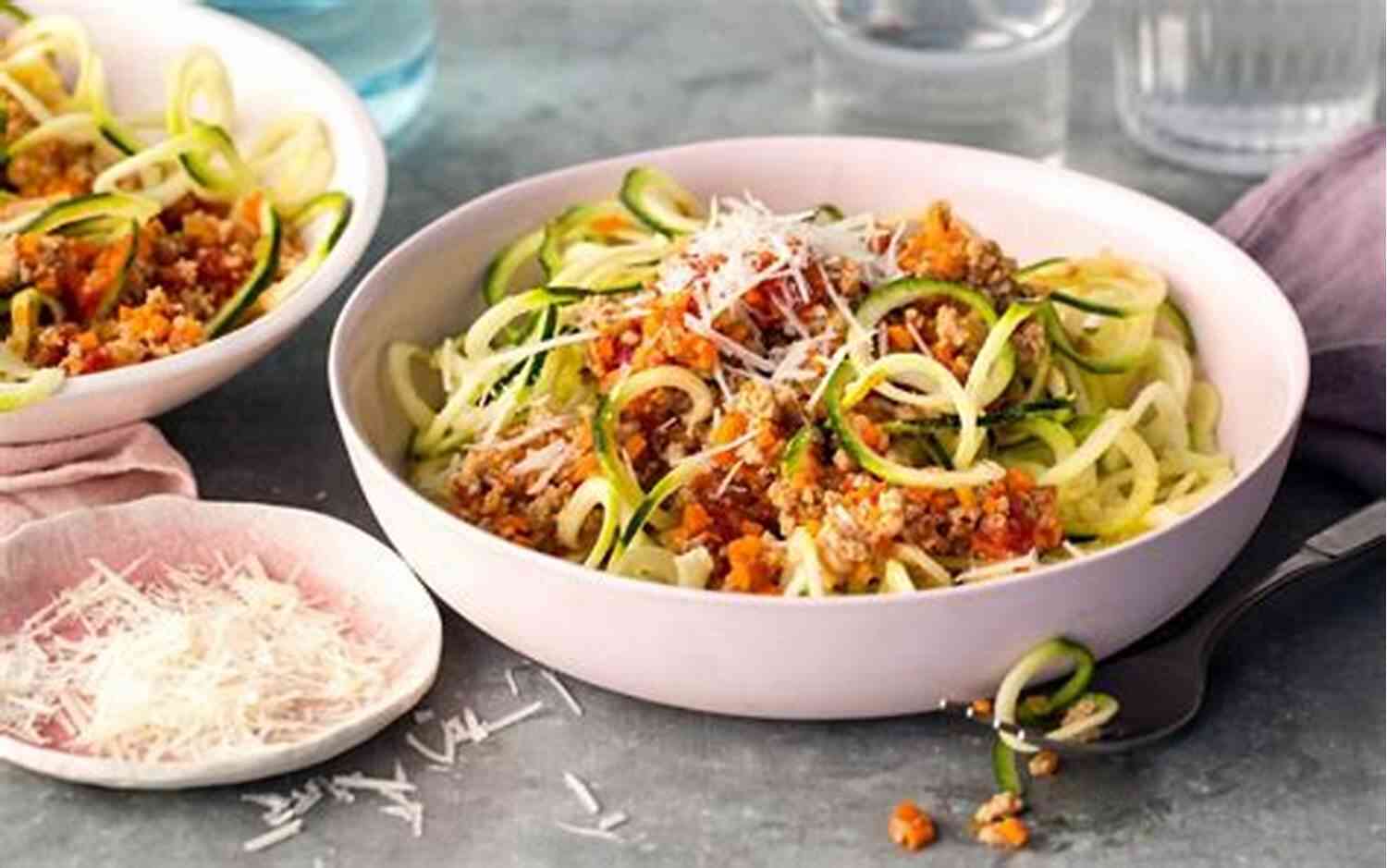 Zucchini Noodles With Turkey Bolognese Skinnytaste Air Fryer Dinners: 75 Healthy Recipes For Easy Weeknight Meals: A Cookbook
