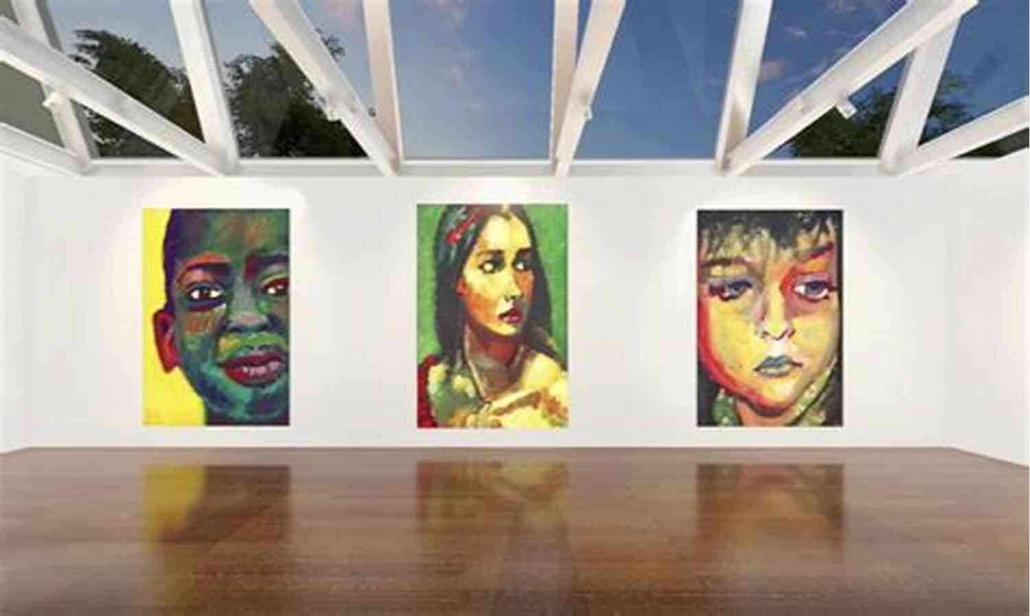 Art Exhibit Showcasing Vibrant Paintings Terror Strikes: Coming Soon To A City Near You