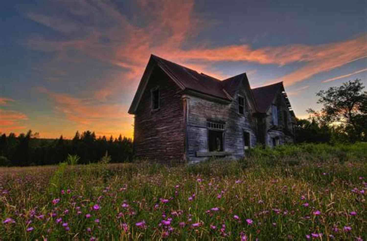 Stunning Sunset Over Abandoned Building In Landfall Landfall (The Forgotten Coast Florida Suspense 4)